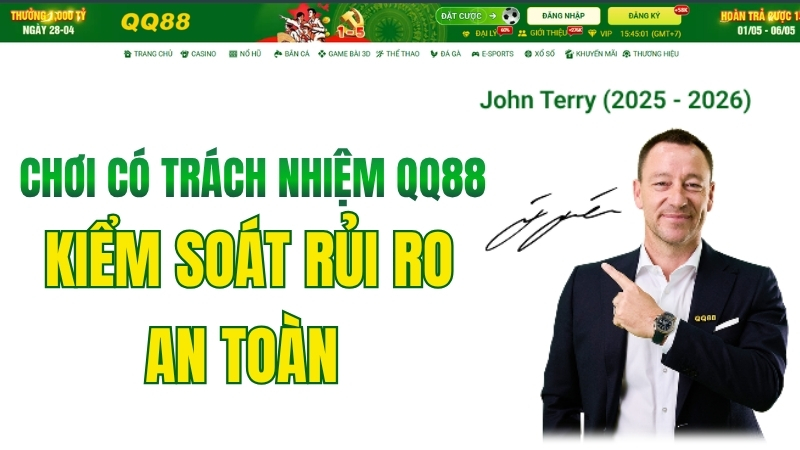 Chơi Có Trách Nhiệm QQ88 – Kiểm Soát Rủi Ro An Toàn
