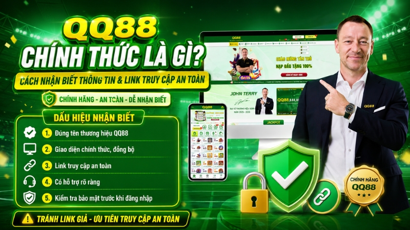 QQ88 Chính Thức – Cách Nhận Biết Link An Toàn